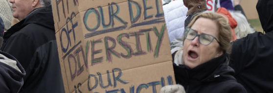 protest diversity DEI